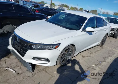 2019 Honda Accord Sport from USA, damaged, VIN 1HGCV1F35KA111762